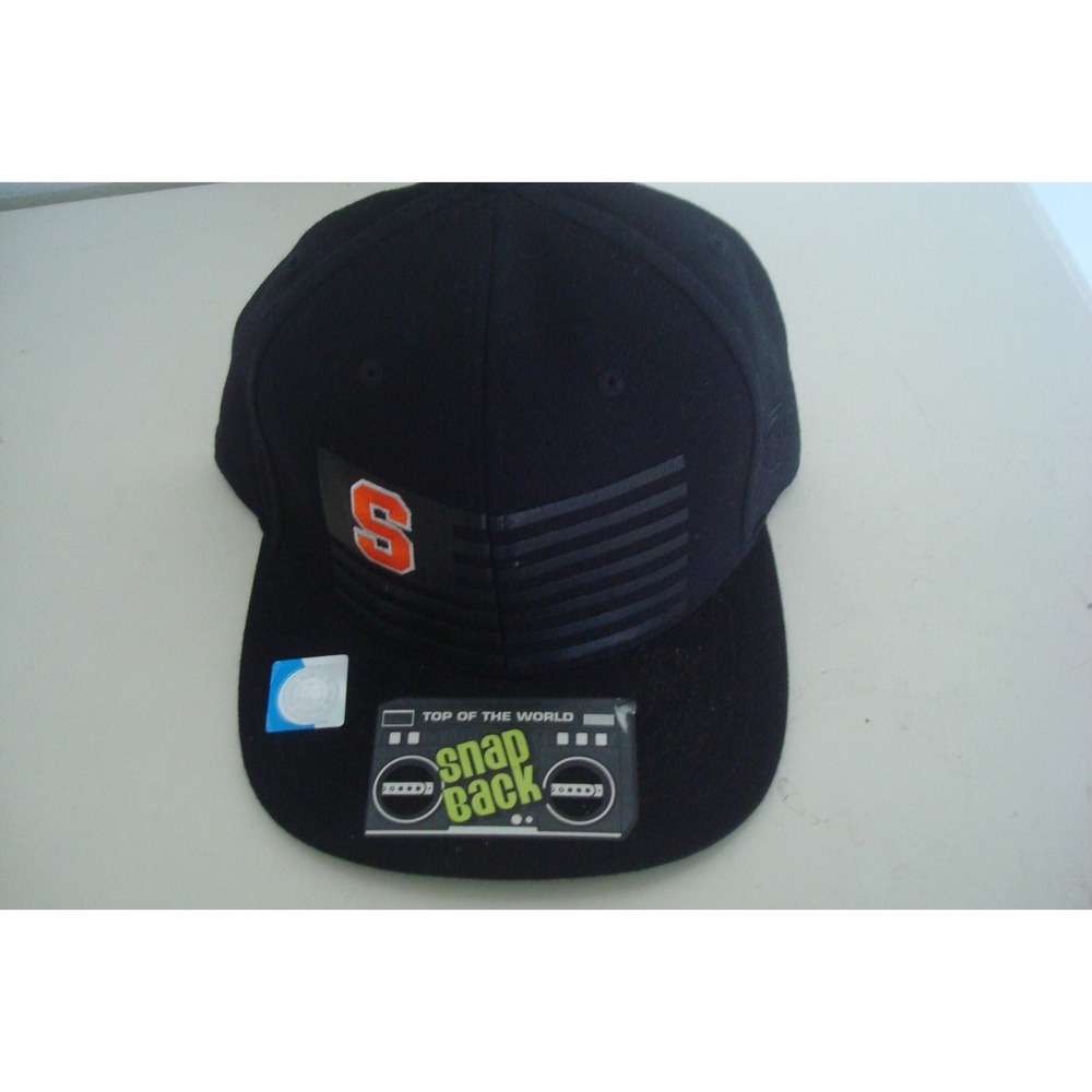 SYRACUSE ORANGE SnapBACK BEACH GOLF DEADSTOCK HAT CAP VINTAGE H1